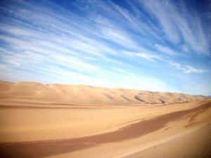 dunas de arena fina